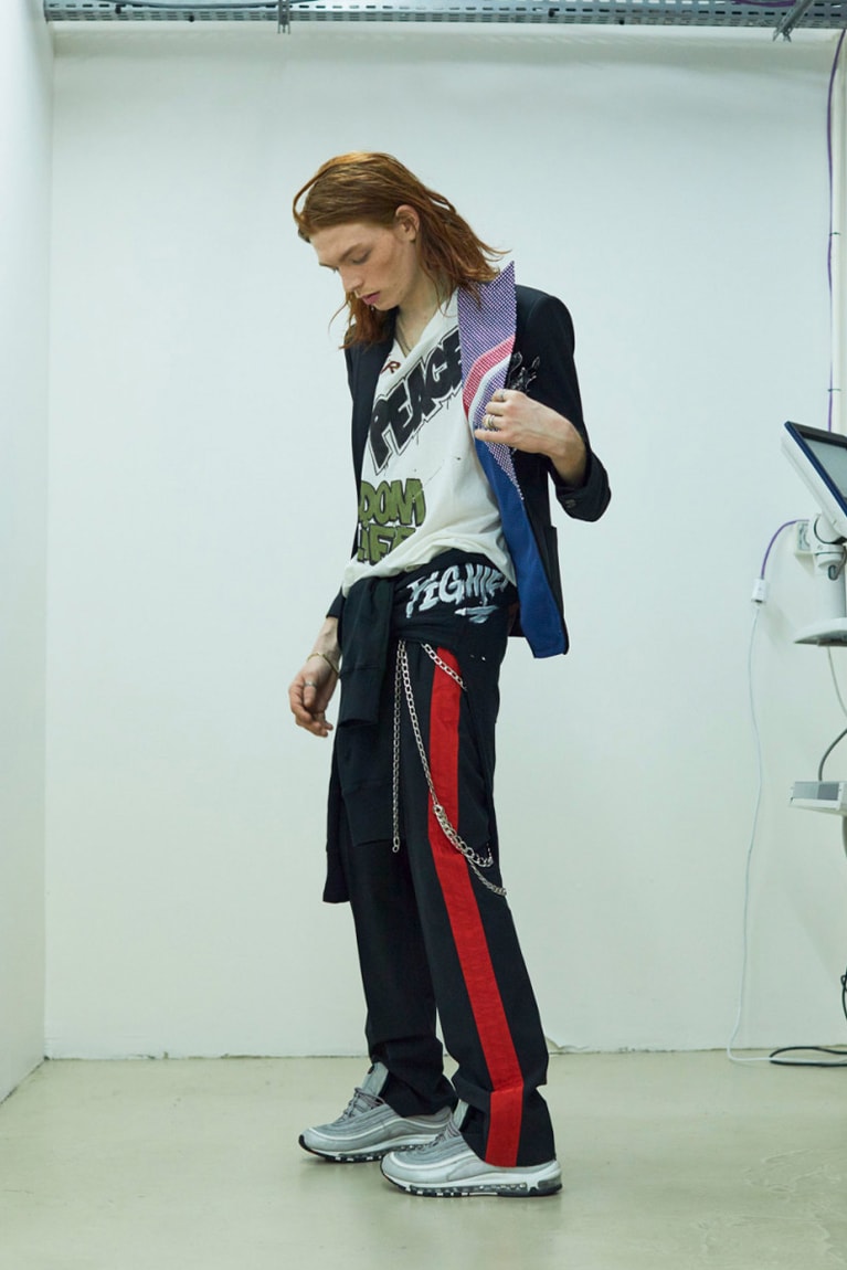 Faith Connexion Fall/Winter 2018 collection kappa trackpants lookbook