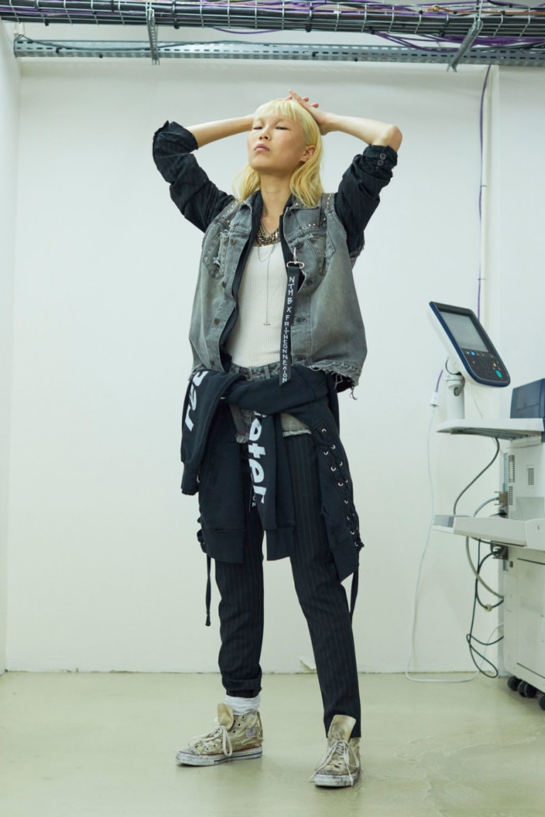 Faith Connexion Fall/Winter 2018 collection kappa trackpants lookbook