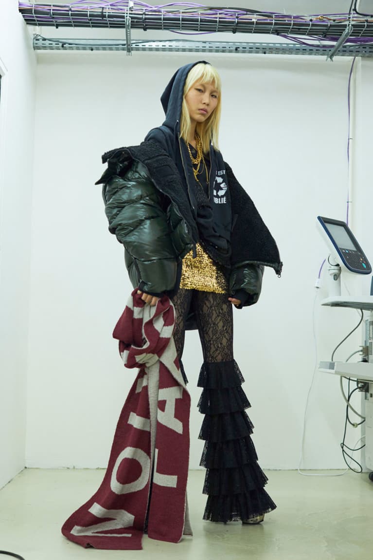 Faith Connexion Fall/Winter 2018 collection kappa trackpants lookbook