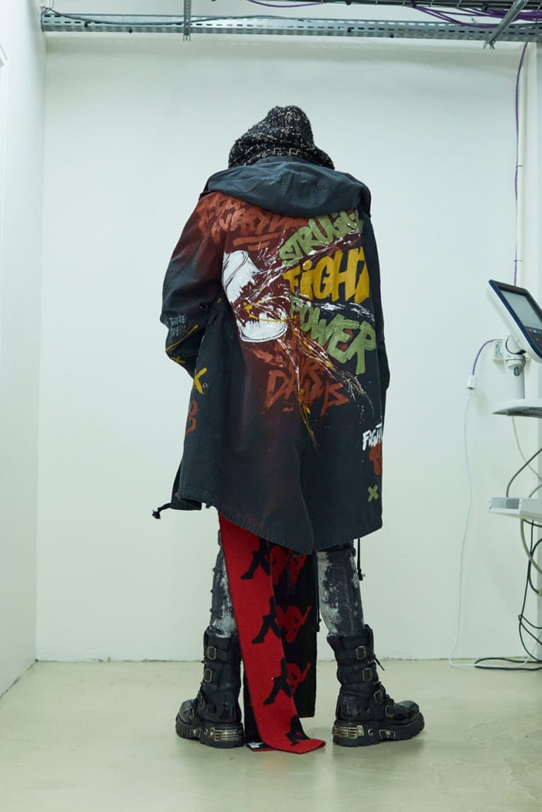 Faith Connexion Fall/Winter 2018 collection kappa trackpants lookbook