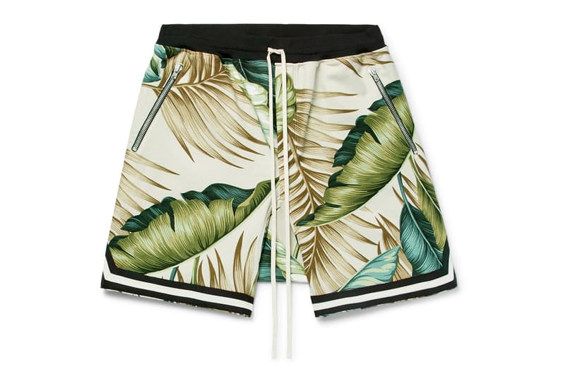 Fear of God MR PORTER Exclusive Palm Tree Shorts Jerry Lorenzo Drawstring 2018