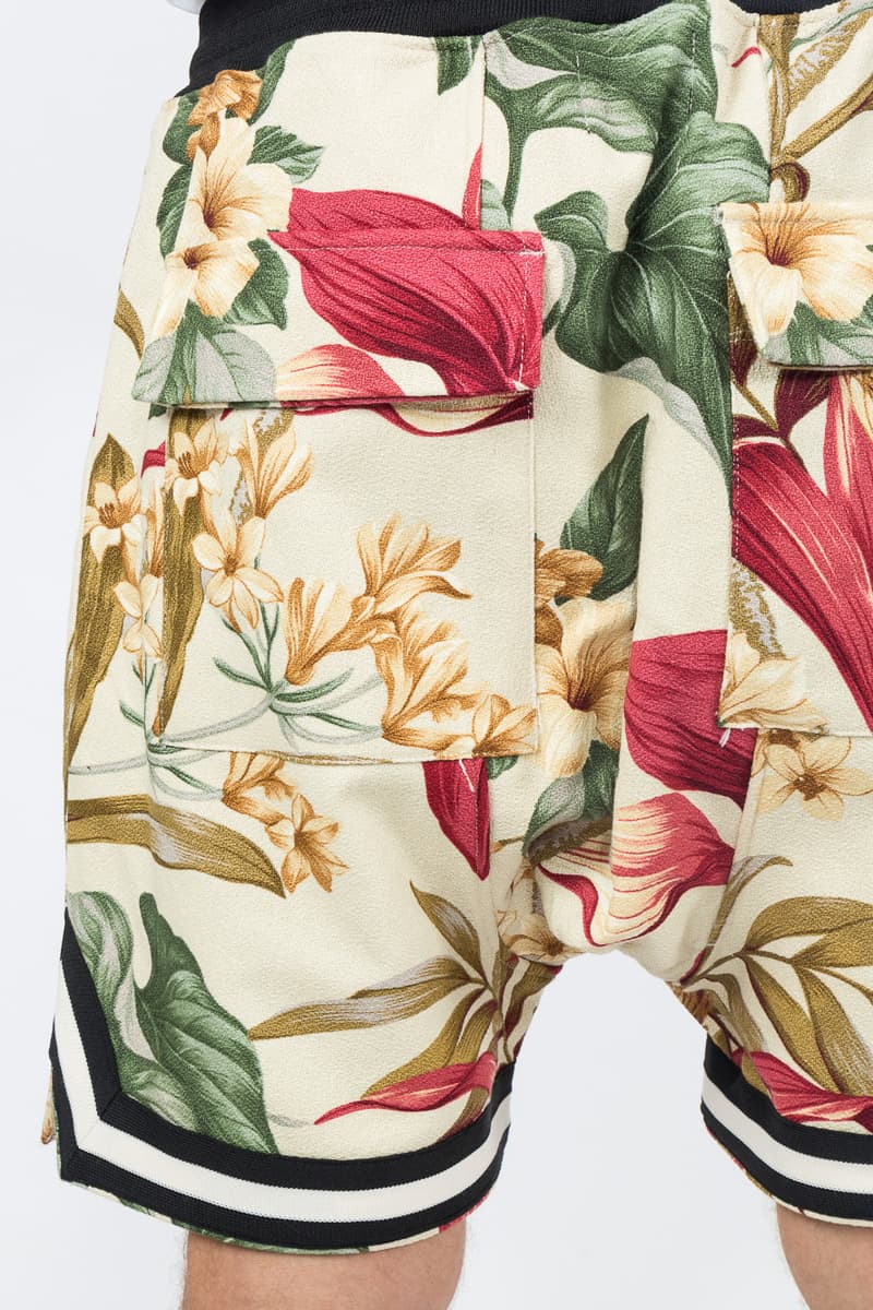 Fear of God Floral Shorts The Webster Exclusive Release Jerry Lorenzo