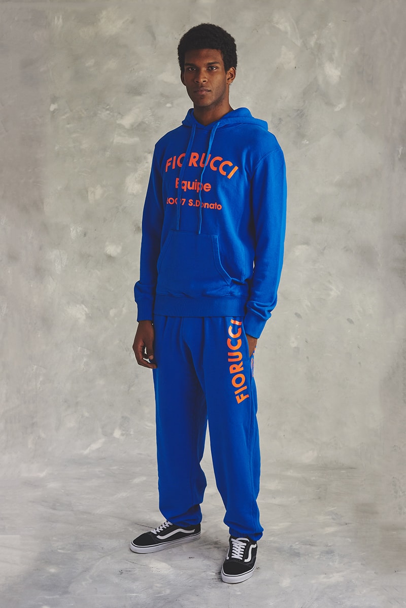Fiorucci Fall 2018 Collection Lookbook Jacket Hoodies T-Shirt Shirt Trousers Jeans Pants