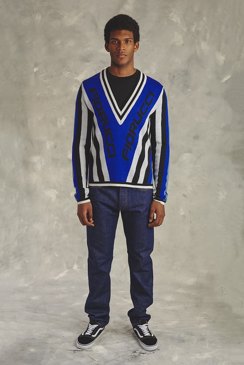 Fiorucci Fall 2018 Collection Lookbook Jacket Hoodies T-Shirt Shirt Trousers Jeans Pants