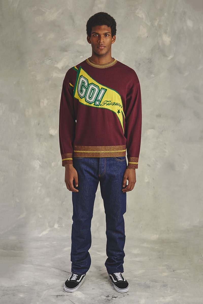Fiorucci Fall 2018 Collection Lookbook Jacket Hoodies T-Shirt Shirt Trousers Jeans Pants