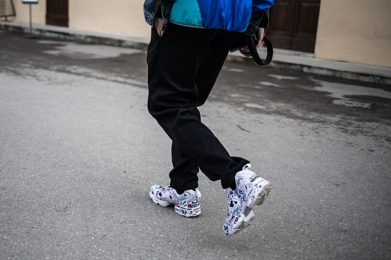 Pitti Uomo 93 Fall/Winter 2018 Streetsnaps Balenciaga, Off-White™ Raf Simons Gucci Louis Vuitton Supreme BAPE Balenciaga Triple S YEEZY Wave Runner 700 Gucci Rhyton J.W.Anderson "Glitter_Gutter" Converse Vetements Reebok Virgil Abloh's The Ten