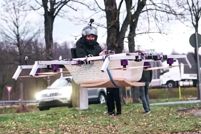Brothers Build Flying Bathtub in Order to Buy Sandwiches