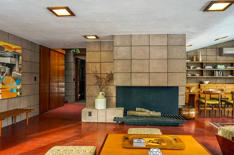 Frank Lloyd Wright Eppstein House Airbnb Michigan