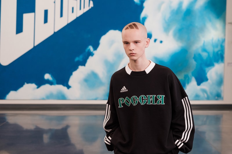 Gosha Rubchinskiy 2018 Spring Summer Closer Look Yekaterinburg Yeltsin Center Museum adidas Levi's Burberry Dr. Martens