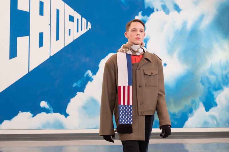 Gosha Rubchinskiy 2018 Spring Summer Closer Look Yekaterinburg Yeltsin Center Museum adidas Levi's Burberry Dr. Martens