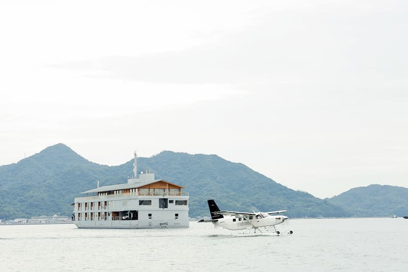 Stay on the Guntû Now Open in Seto Inland Sea Setouchi Japan