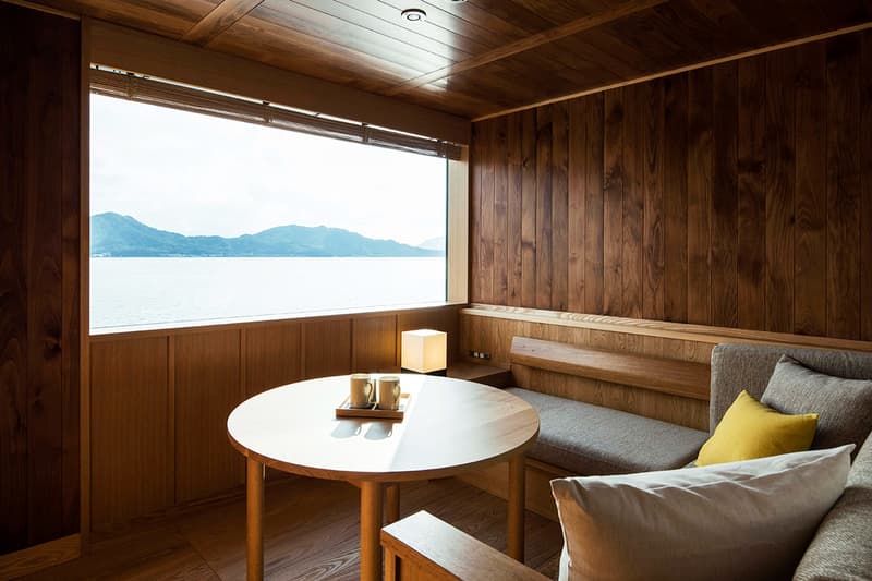 Stay on the Guntû Now Open in Seto Inland Sea Setouchi Japan