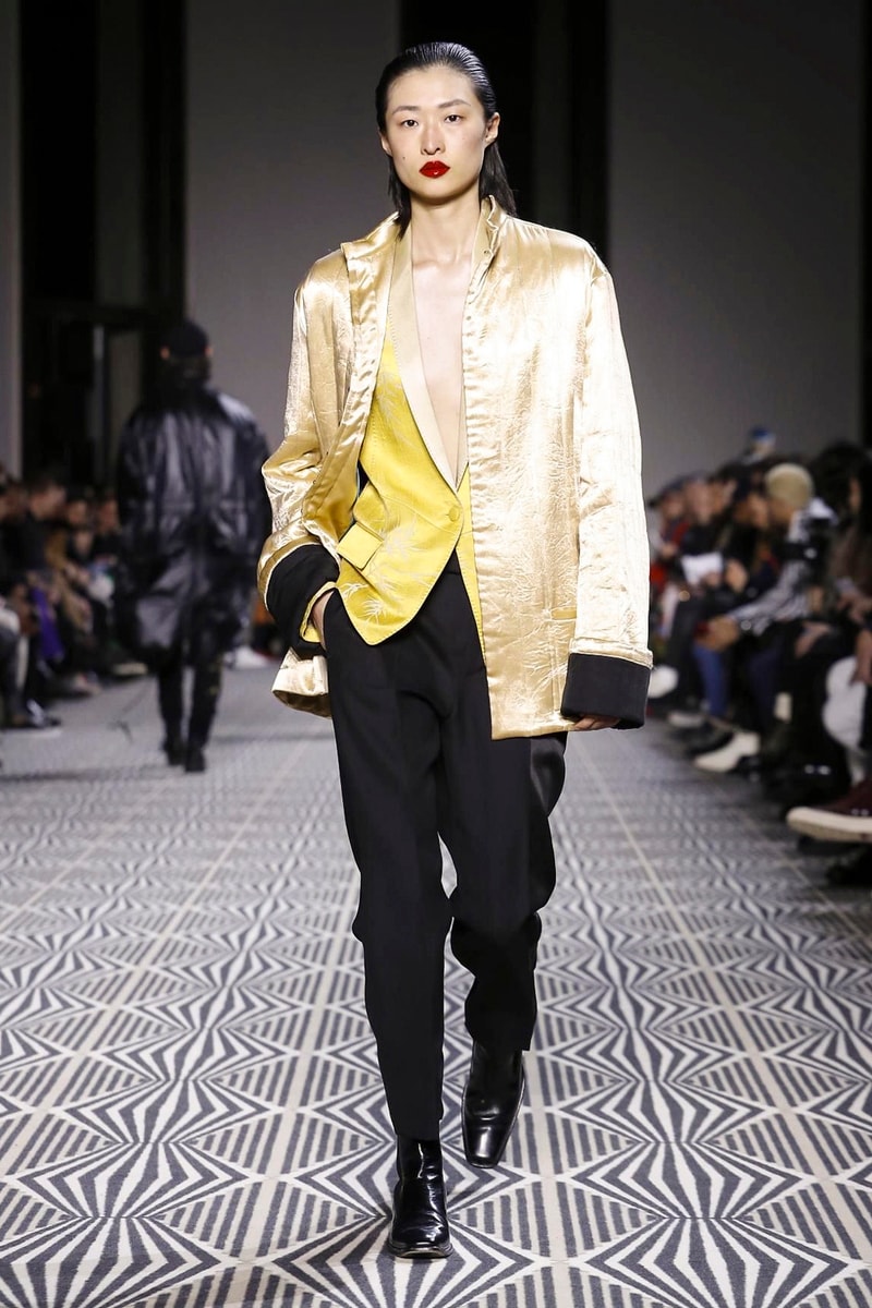 Haider Ackermann 2018 Fall Winter Collection paris fashion week men's