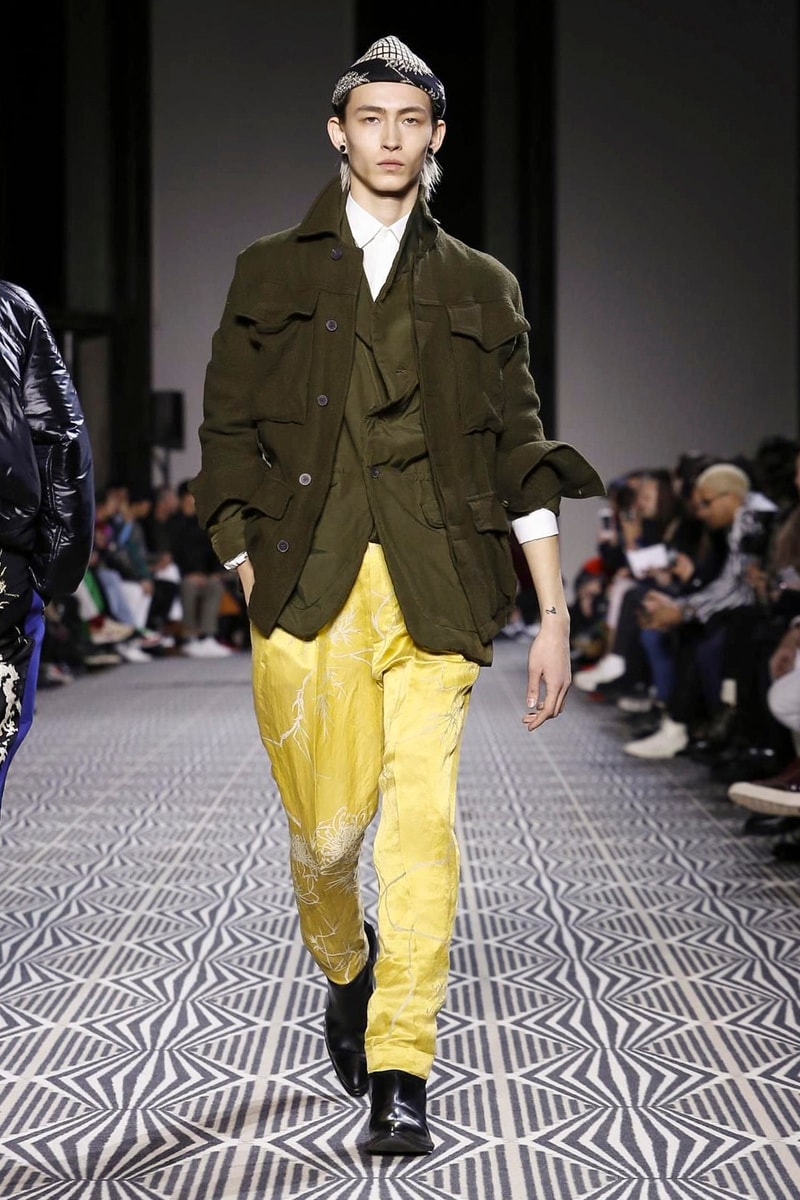 Haider Ackermann 2018 Fall Winter Collection paris fashion week men's