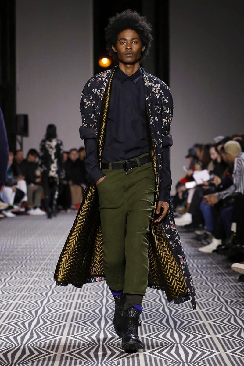 Haider Ackermann 2018 Fall Winter Collection paris fashion week men's