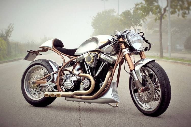 FMW Motorcycles Introduces a Harley Davidson Hurakàn Custom Café Racer