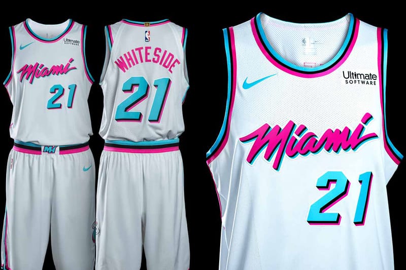 miami heat 80s jersey