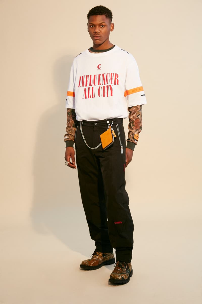 Heron Preston 2018 Fall Winter "PUBLIC FIGURE" Collection Paris Fashion Week Men's