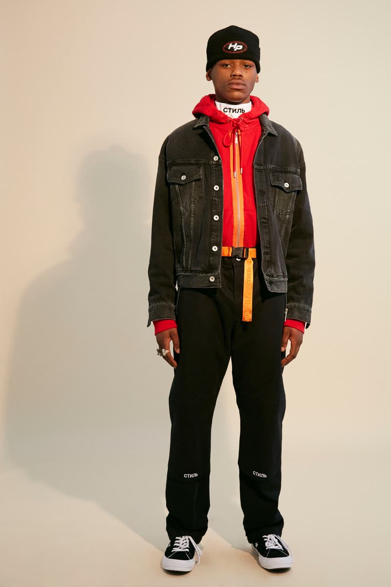 Heron Preston 2018 Fall Winter "PUBLIC FIGURE" Collection Paris Fashion Week Men's