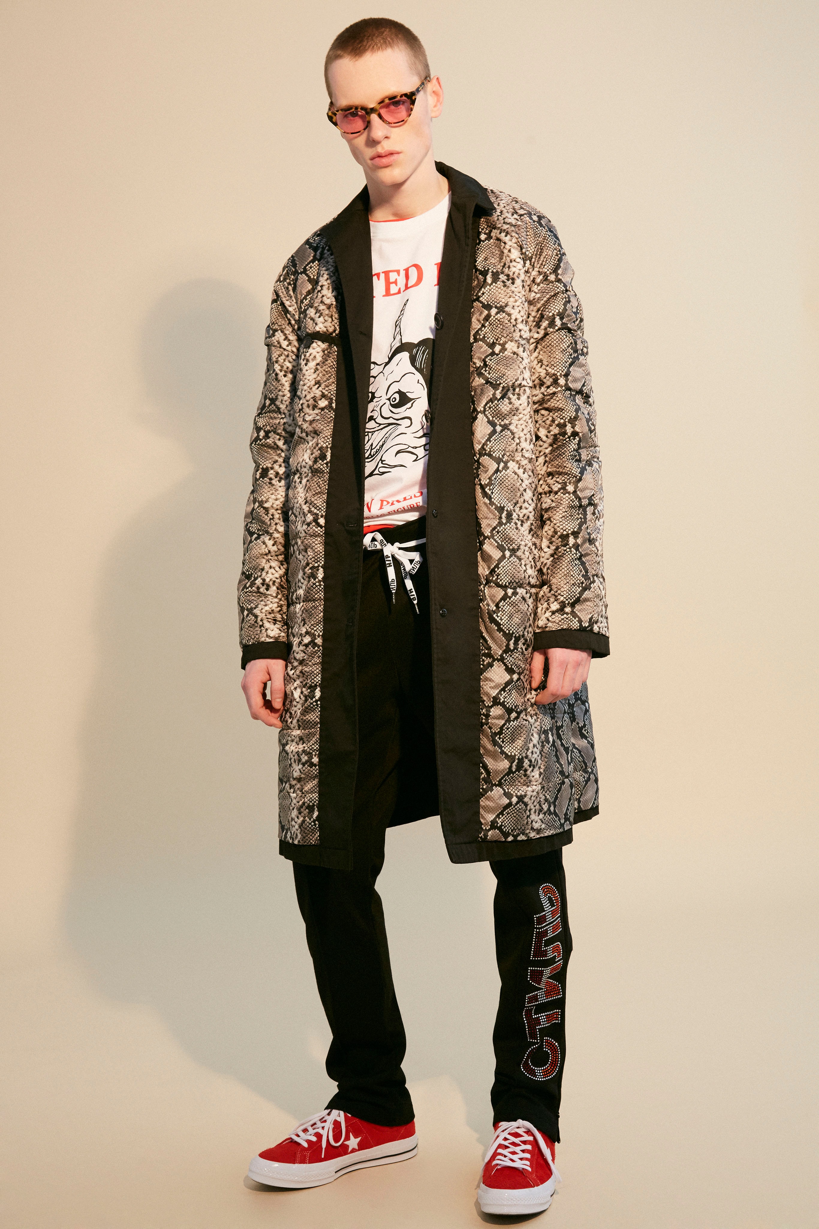 Heron Preston 2018 Fall Winter "PUBLIC FIGURE" Collection Paris Fashion Week Men's