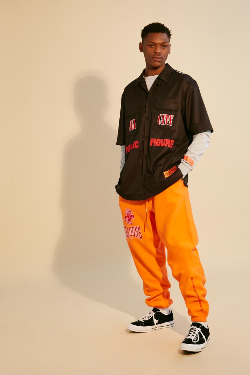 Heron Preston 2018 Fall Winter "PUBLIC FIGURE" Collection Paris Fashion Week Men's