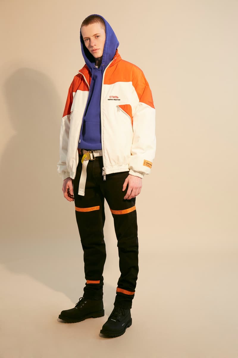 Heron Preston 2018 Fall Winter "PUBLIC FIGURE" Collection Paris Fashion Week Men's