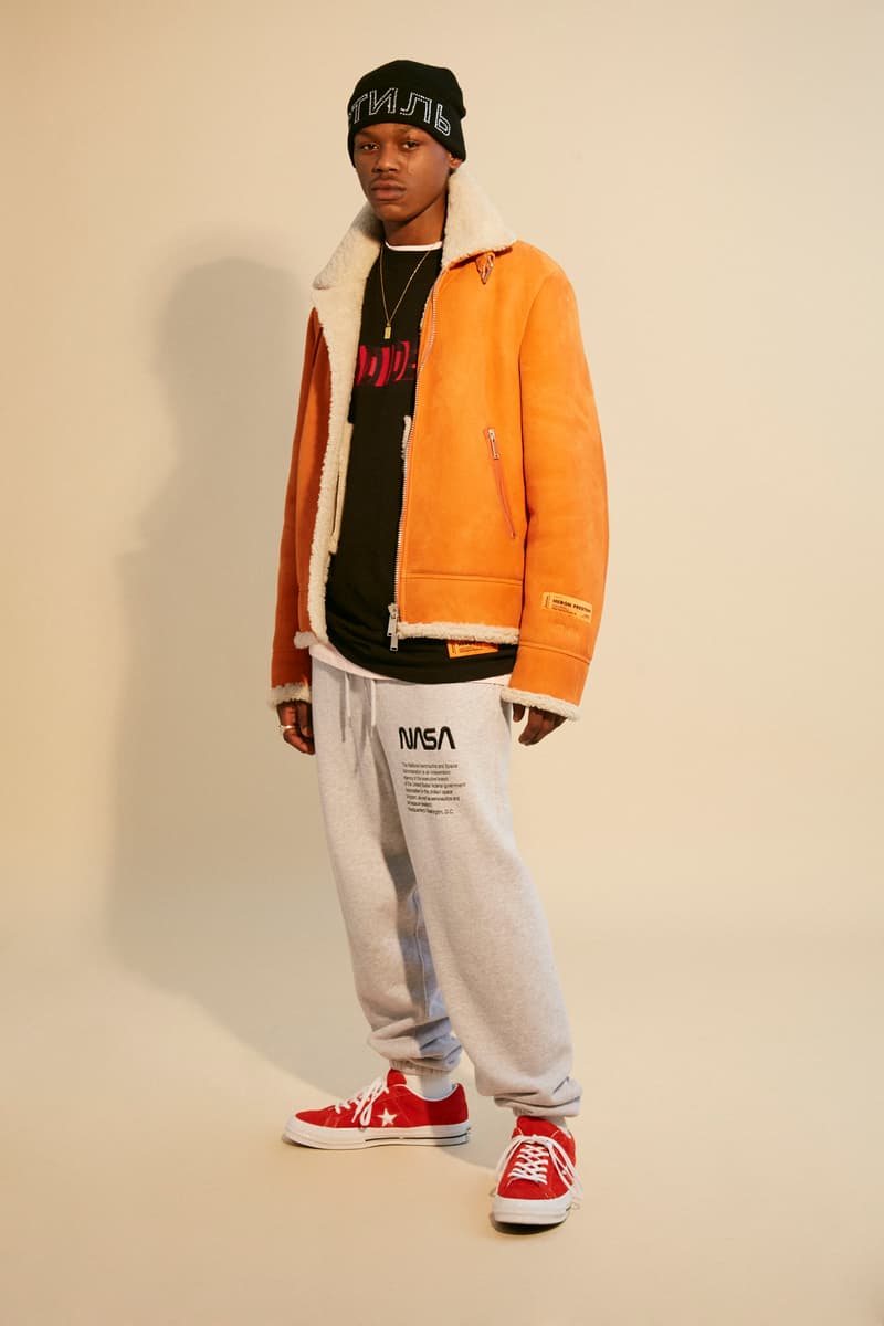 Heron Preston 2018 Fall Winter "PUBLIC FIGURE" Collection Paris Fashion Week Men's