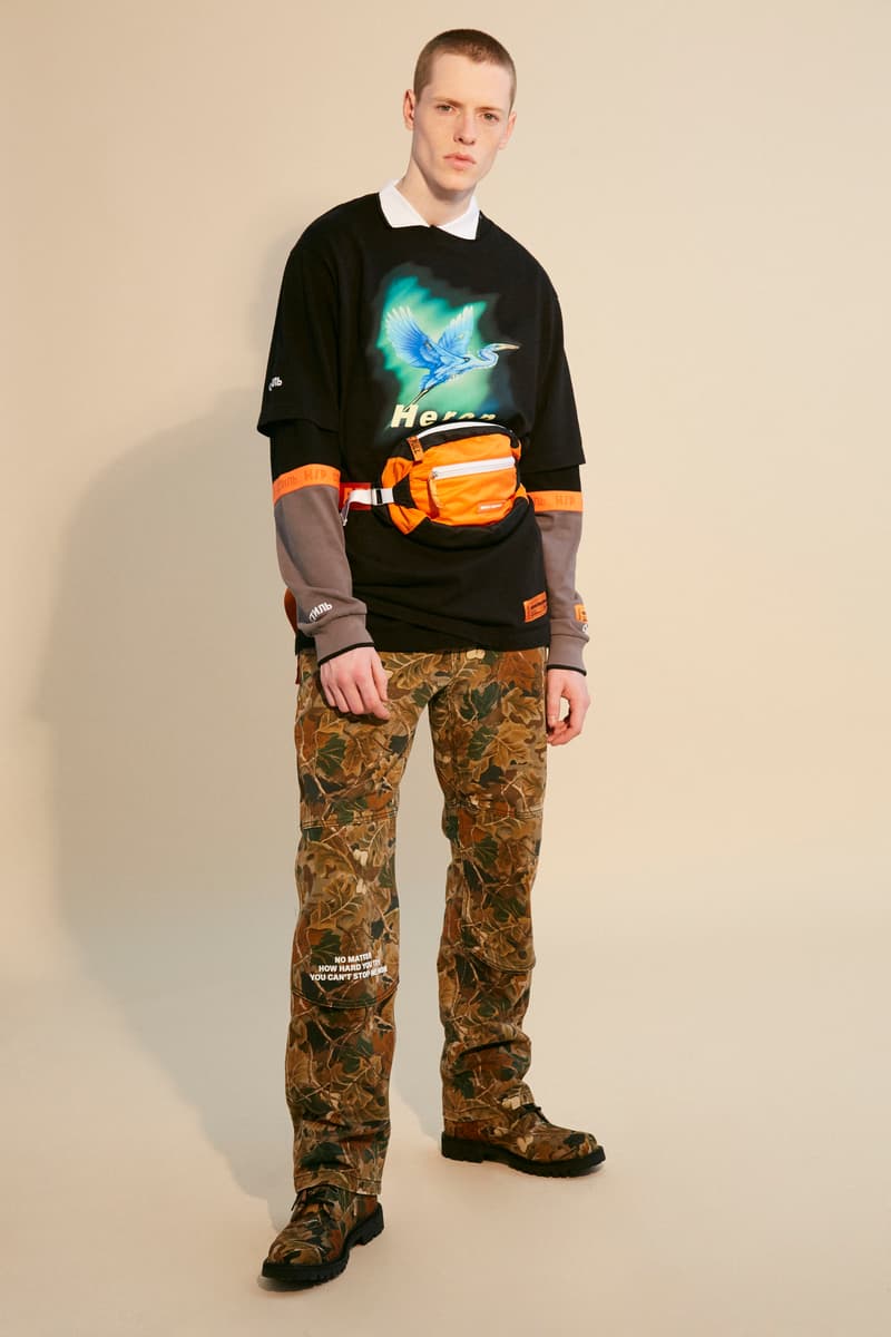 Heron Preston 2018 Fall Winter "PUBLIC FIGURE" Collection Paris Fashion Week Men's