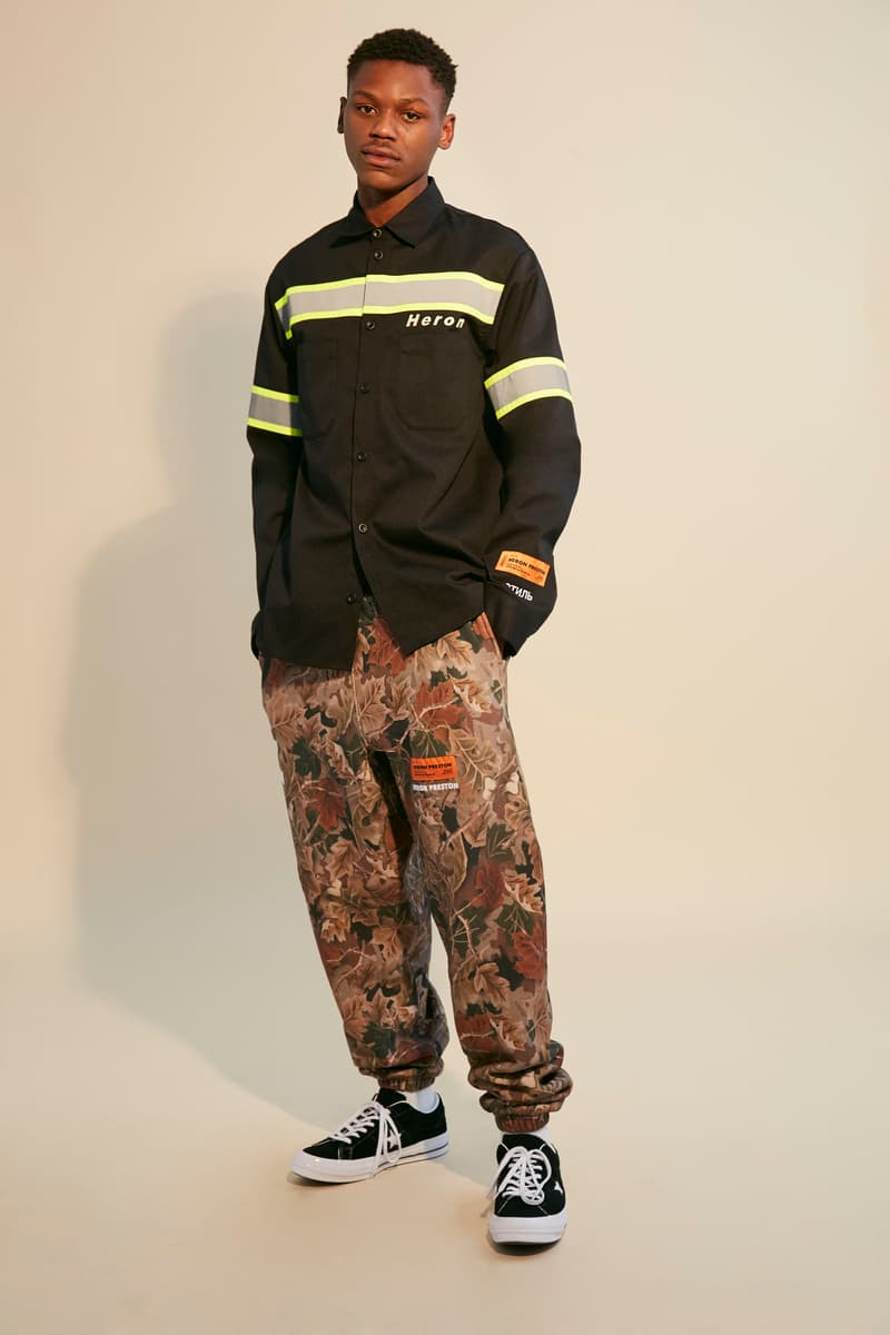 Heron Preston 2018 Fall Winter "PUBLIC FIGURE" Collection Paris Fashion Week Men's