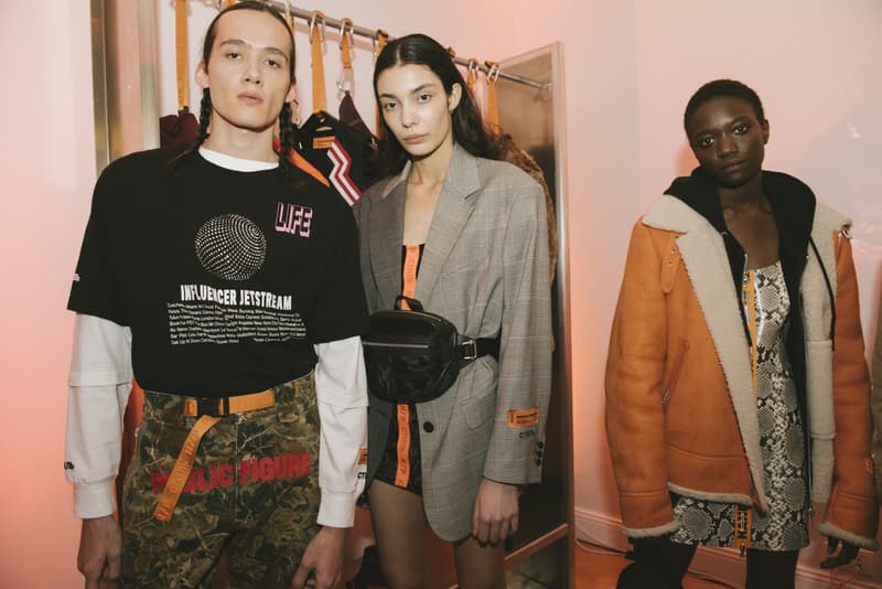 Heron Preston EV BRAVADO Rhinestone Workshop Paris Pop up Collab