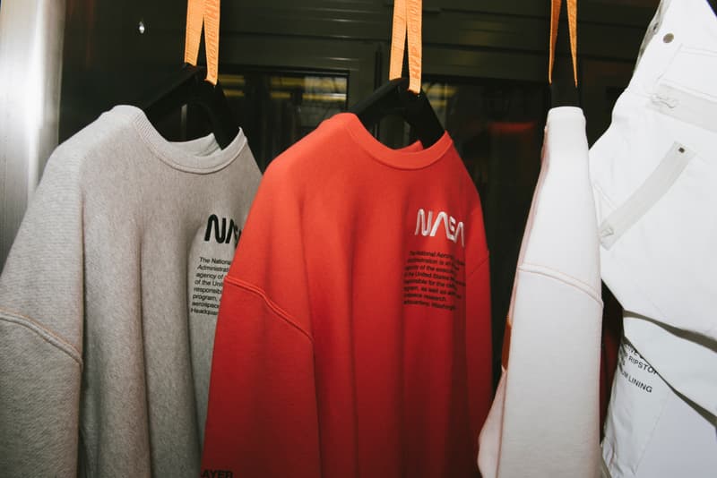 Heron Preston Fall/Winter 2018 Presentation Paris Bella Hadid Virgil Abloh Jerry Lorenzo Kareem Biggs Burke