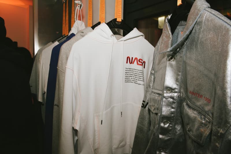 Heron Preston Fall/Winter 2018 Presentation Paris Bella Hadid Virgil Abloh Jerry Lorenzo Kareem Biggs Burke