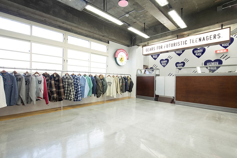 HUMAN MADE OFFLINE STORE by NIGO Look Inside Aobada Meguro Tokyo