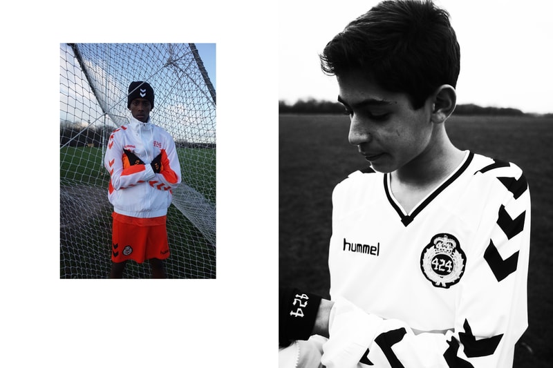 hummel 424 Team Soccer 1st Capsule Collection Jacket T-shirt Jersey Pant Scarf