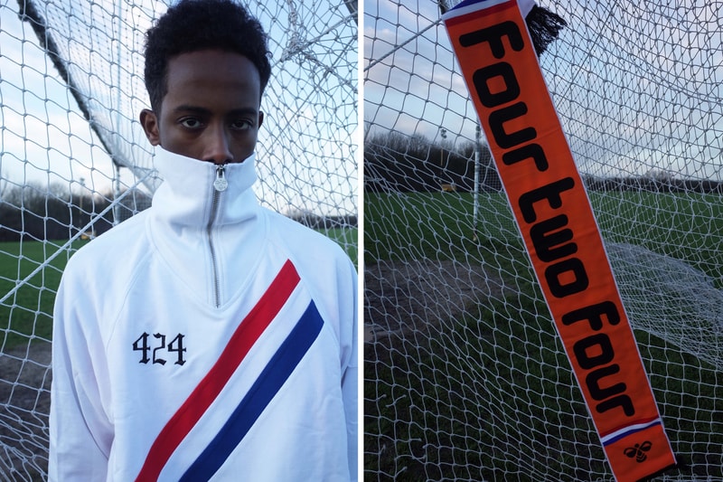 hummel 424 Team Soccer 1st Capsule Collection Jacket T-shirt Jersey Pant Scarf
