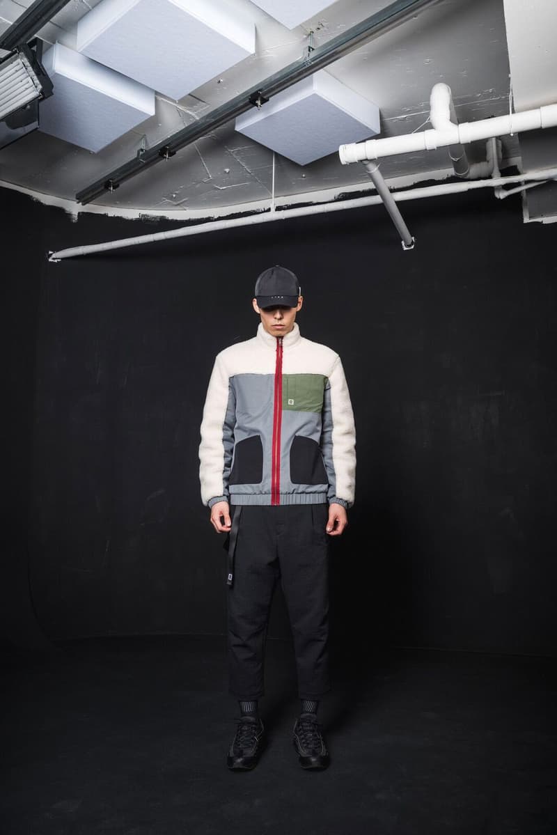 IISE Fall Winter 2018 Collection Lookbook korean streetwear military