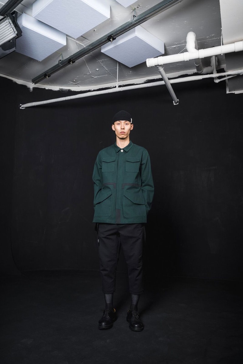 IISE Fall Winter 2018 Collection Lookbook korean streetwear military