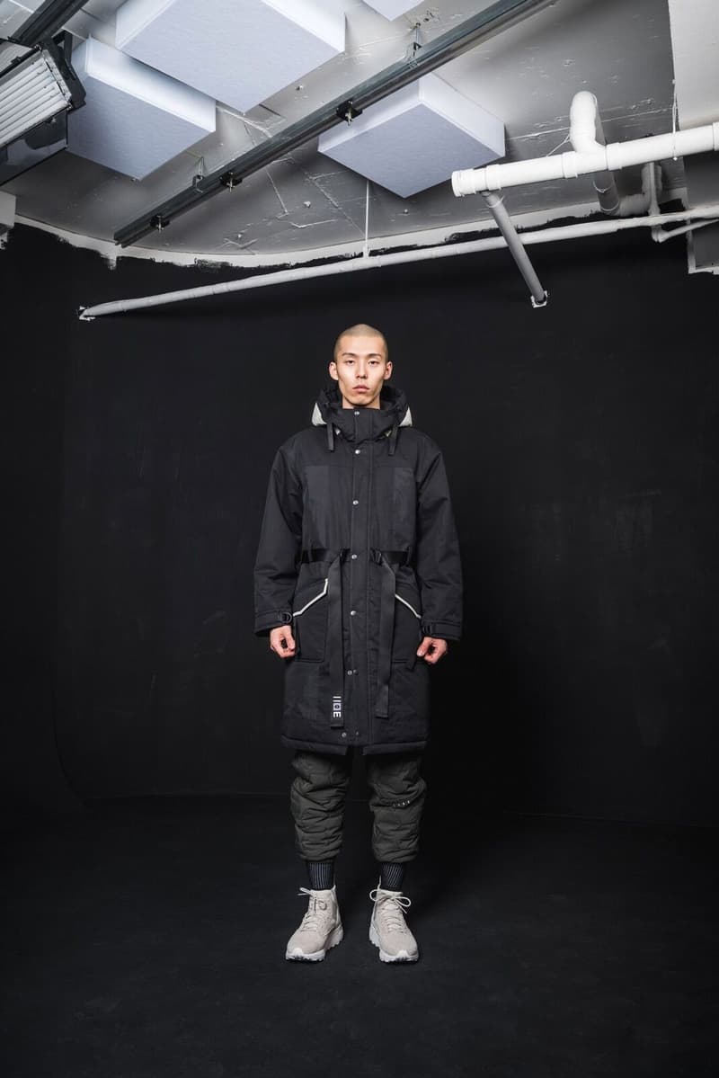 IISE Fall Winter 2018 Collection Lookbook korean streetwear military