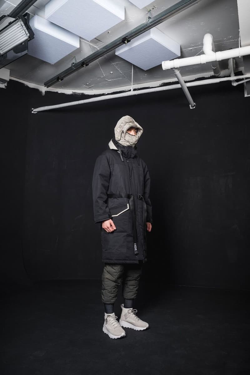 IISE Fall Winter 2018 Collection Lookbook korean streetwear military