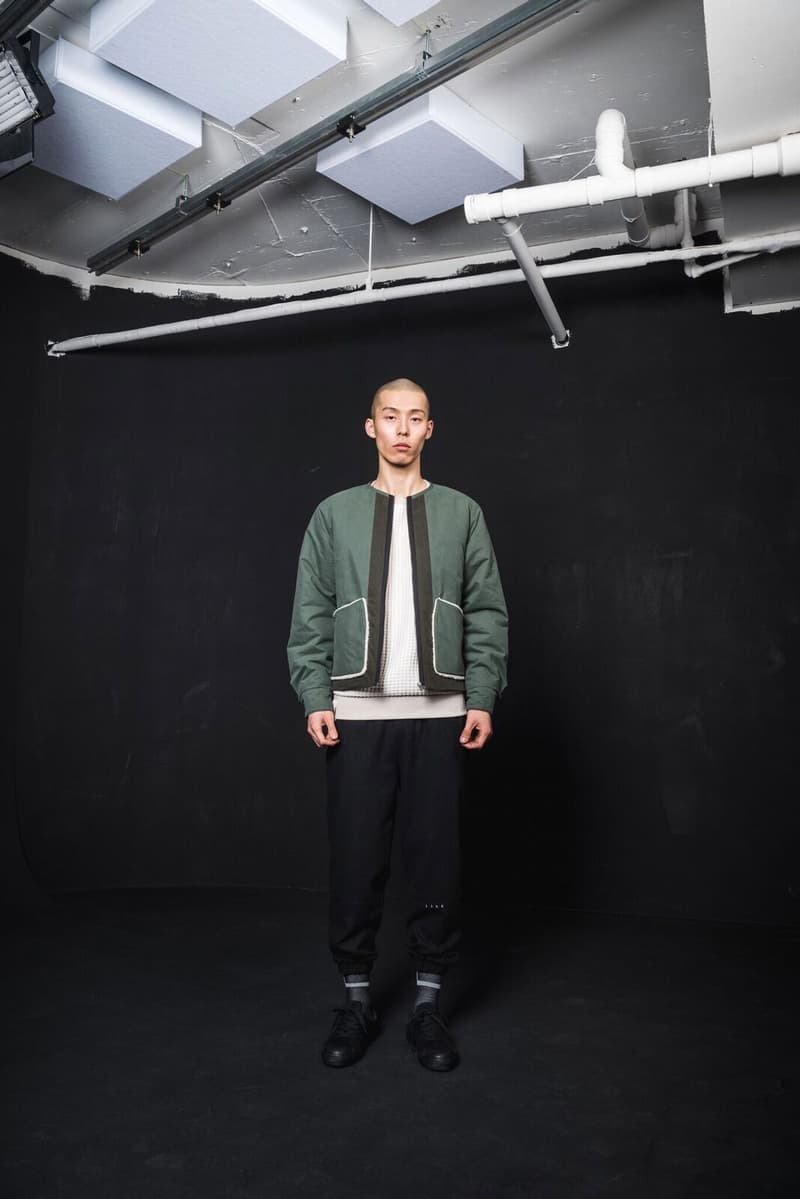 IISE Fall Winter 2018 Collection Lookbook korean streetwear military