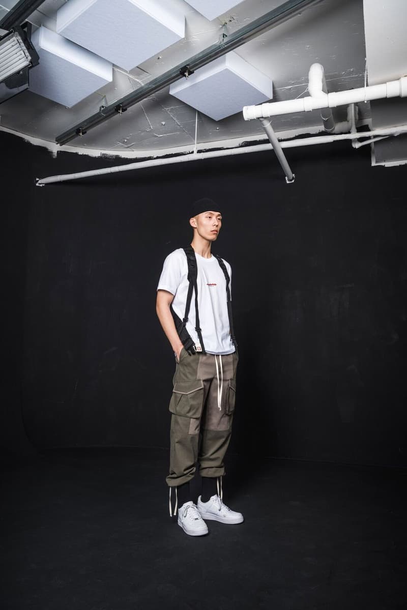 IISE Fall Winter 2018 Collection Lookbook korean streetwear military