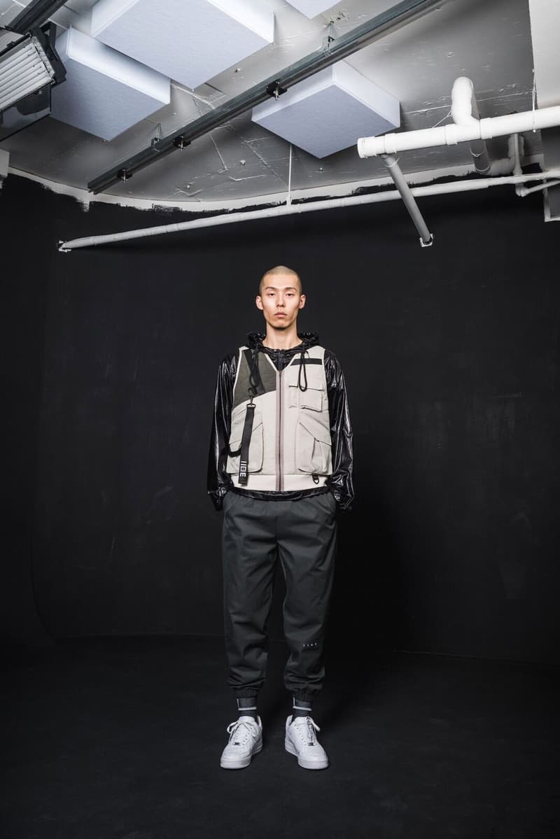 IISE Fall Winter 2018 Collection Lookbook korean streetwear military