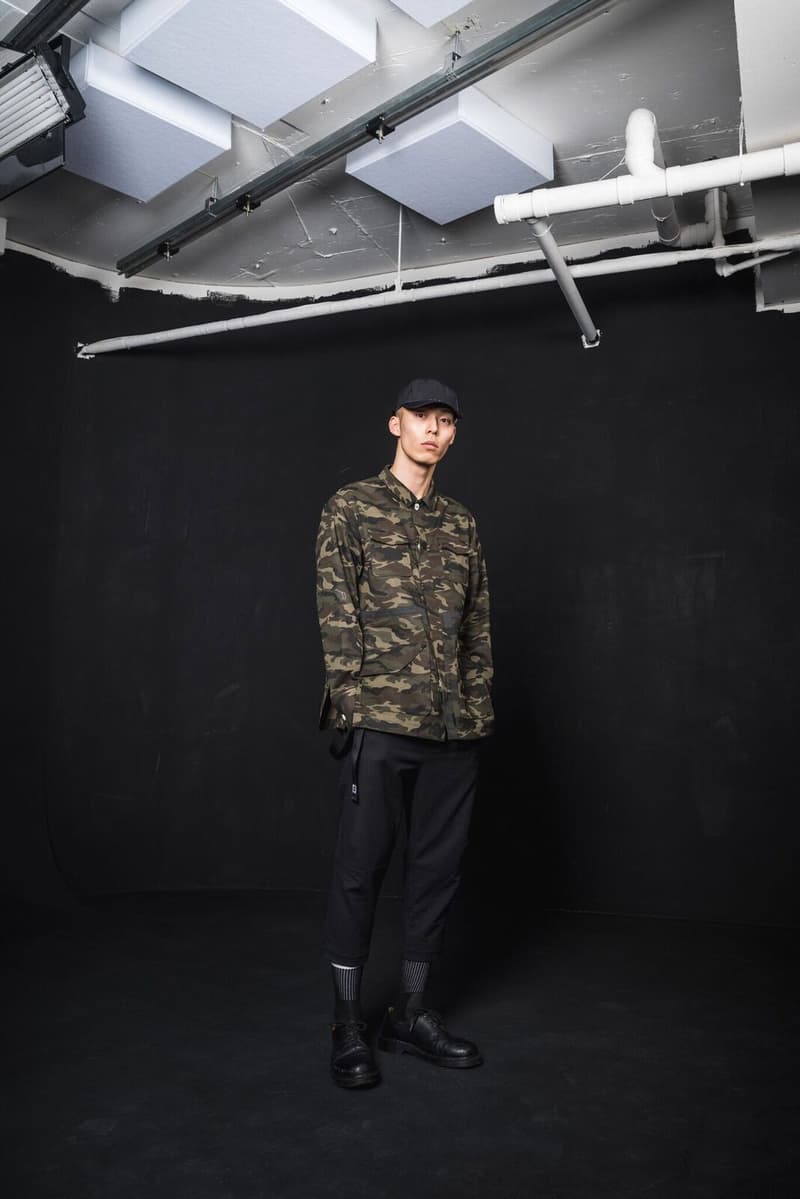 IISE Fall Winter 2018 Collection Lookbook korean streetwear military