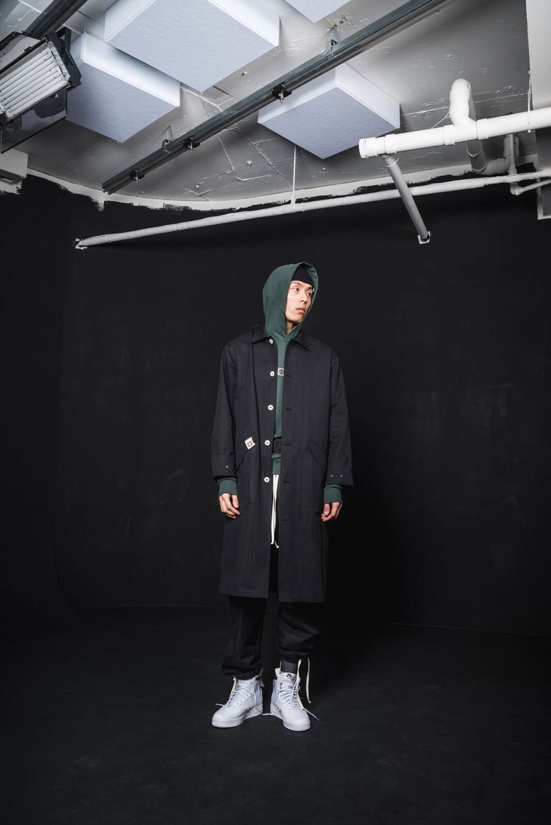 IISE Fall Winter 2018 Collection Lookbook korean streetwear military