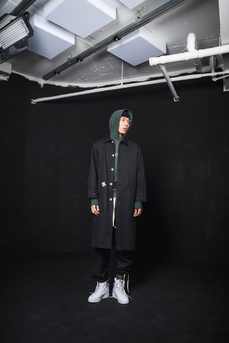 IISE Fall Winter 2018 Collection Lookbook korean streetwear military
