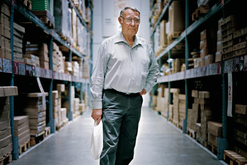 IKEA Founder Ingvar Kamprad dies dead passes passed away 91 years old january 28 2018 furniture designer warehouse store