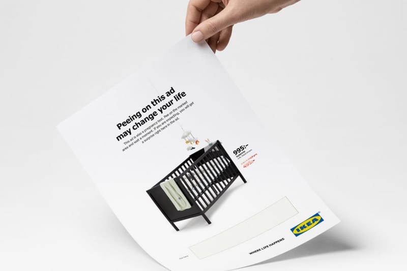 IKEA Wants Customers to Urinate on Its Latest Ad