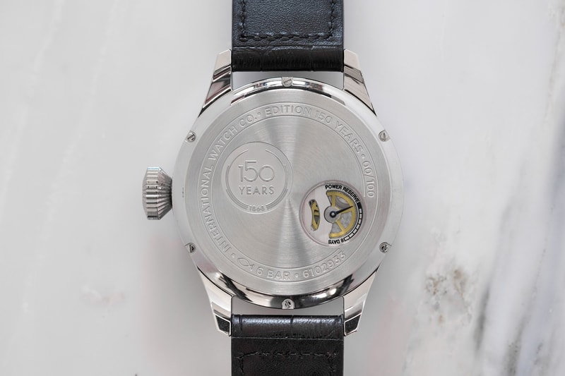 IWC Schaffhausen Big Pilot Watch Big Date Edition 150 Years Swiss Luxury Complication jubilee
