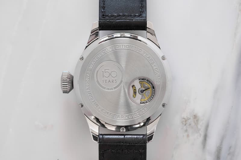 IWC Schaffhausen Big Pilot Watch Big Date Edition 150 Years Swiss Luxury Complication jubilee
