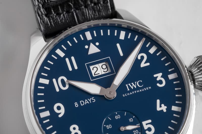 IWC Schaffhausen Big Pilot Watch Big Date Edition 150 Years Swiss Luxury Complication jubilee